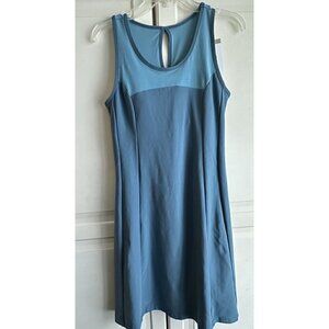 Mondetta Womens Active Teal‎ Blue Performance Luxury Small Dress